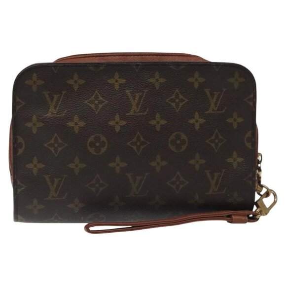 LOUIS VUITTON Monogram Orsay Clutch Bag M51790 LV Auth th5833 - Picture 2 of 16